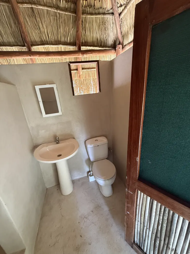 The ablutions at Stand Four