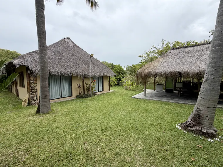The casas under the palms