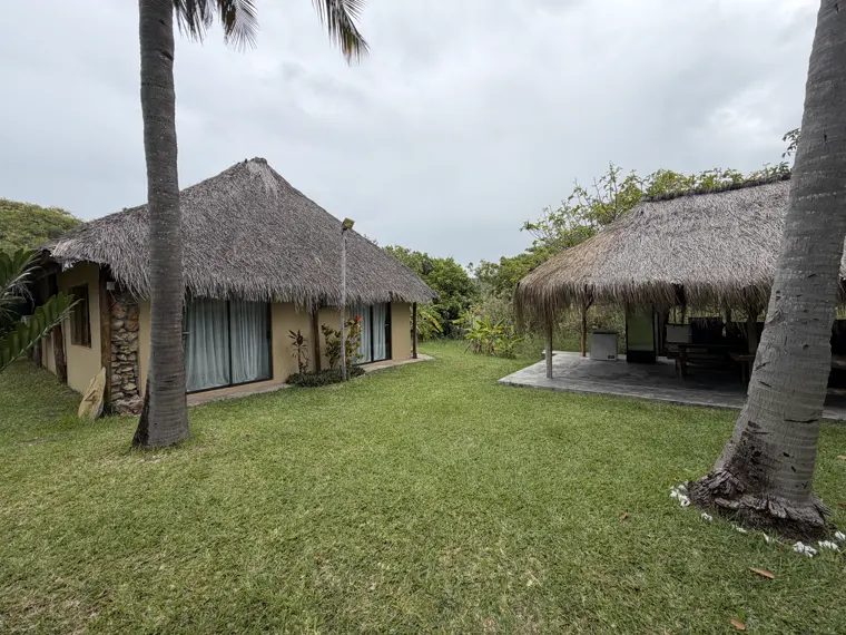 The casa row from the lawn
