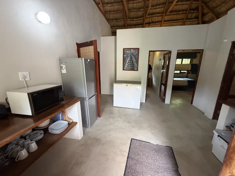The lounge and TV corner in Casa One