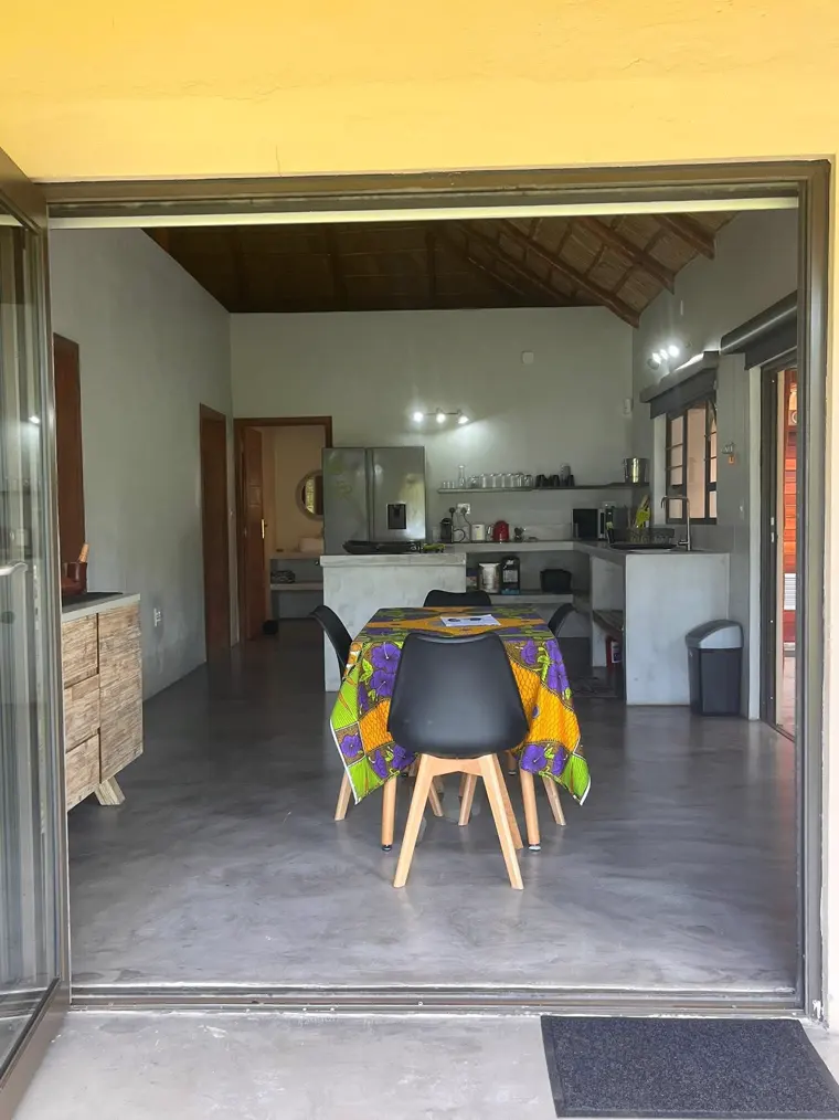 A bedroom in the renovated Casa Two
