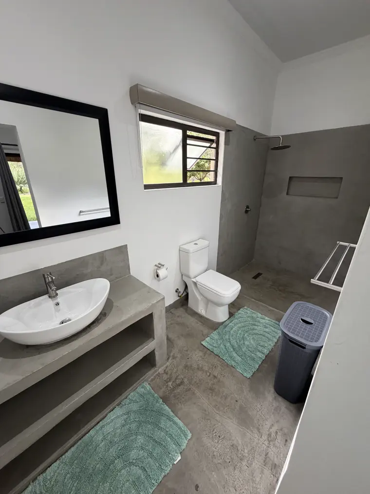 The bathroom in Room Three