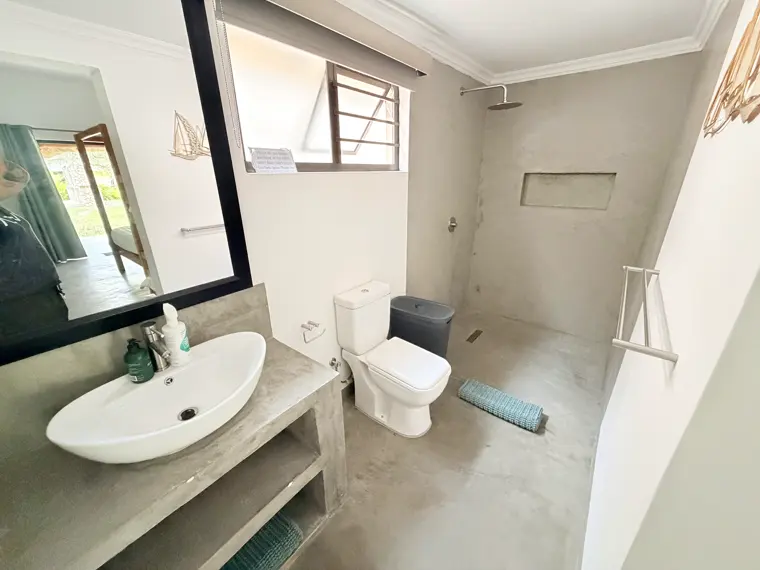 The bathroom in Room Four