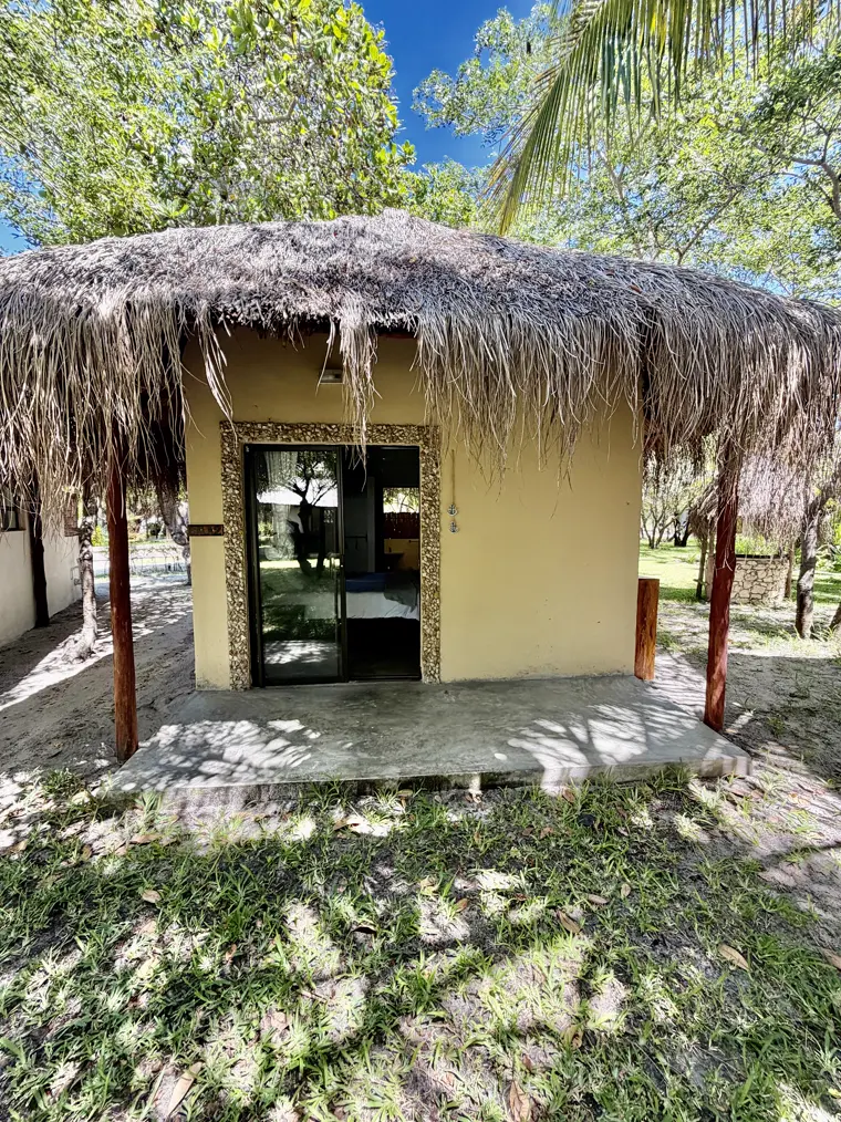 Sala Two under its thatch roof