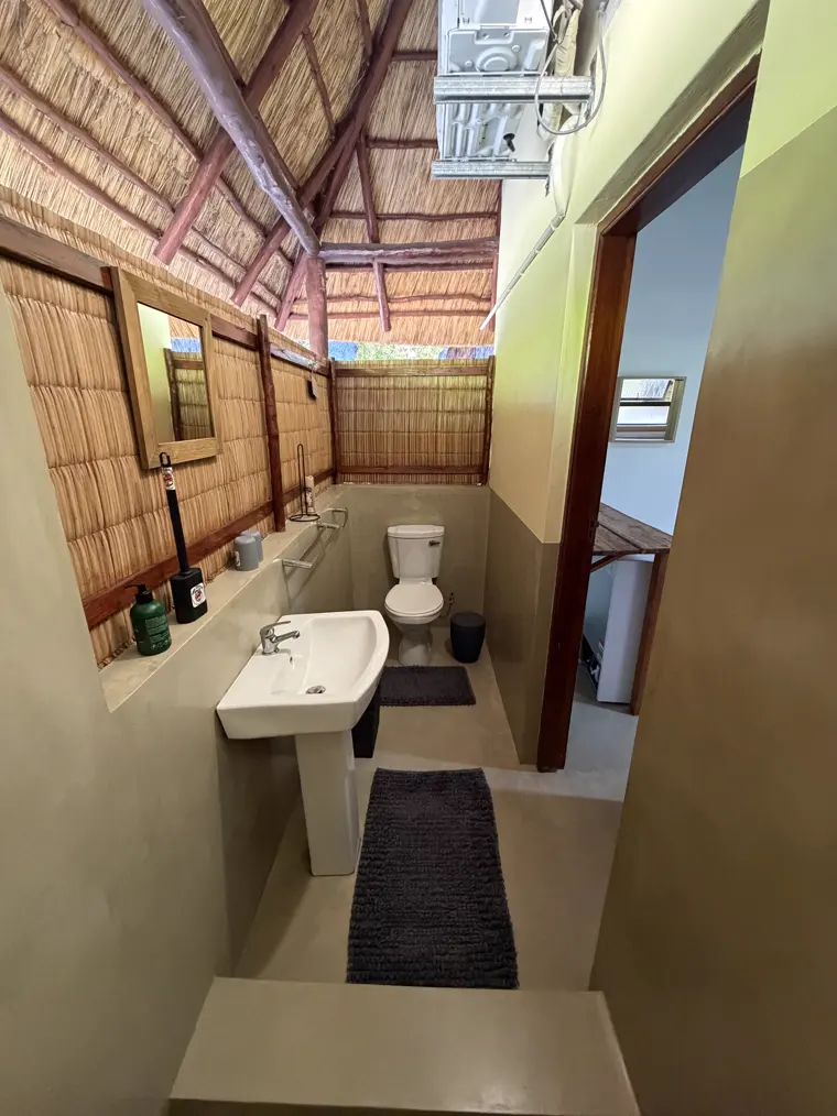 Bathroom basin in Sala Three