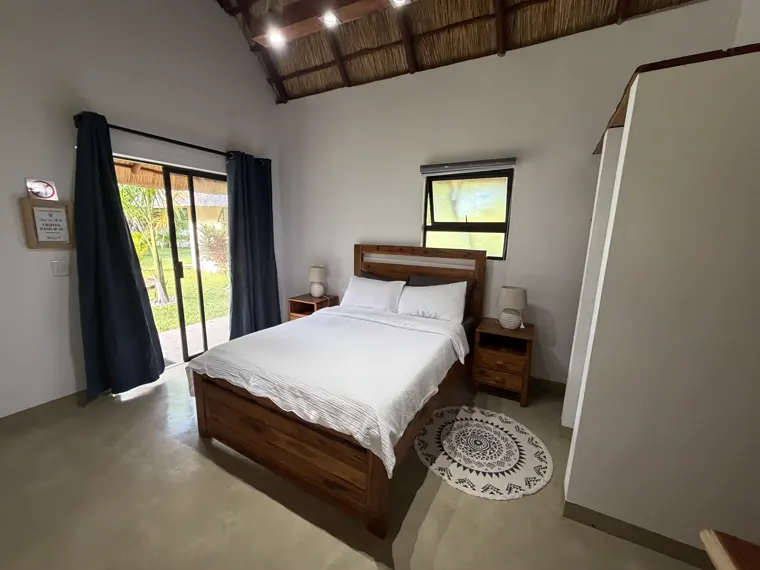 Sala Four with its garden doors open