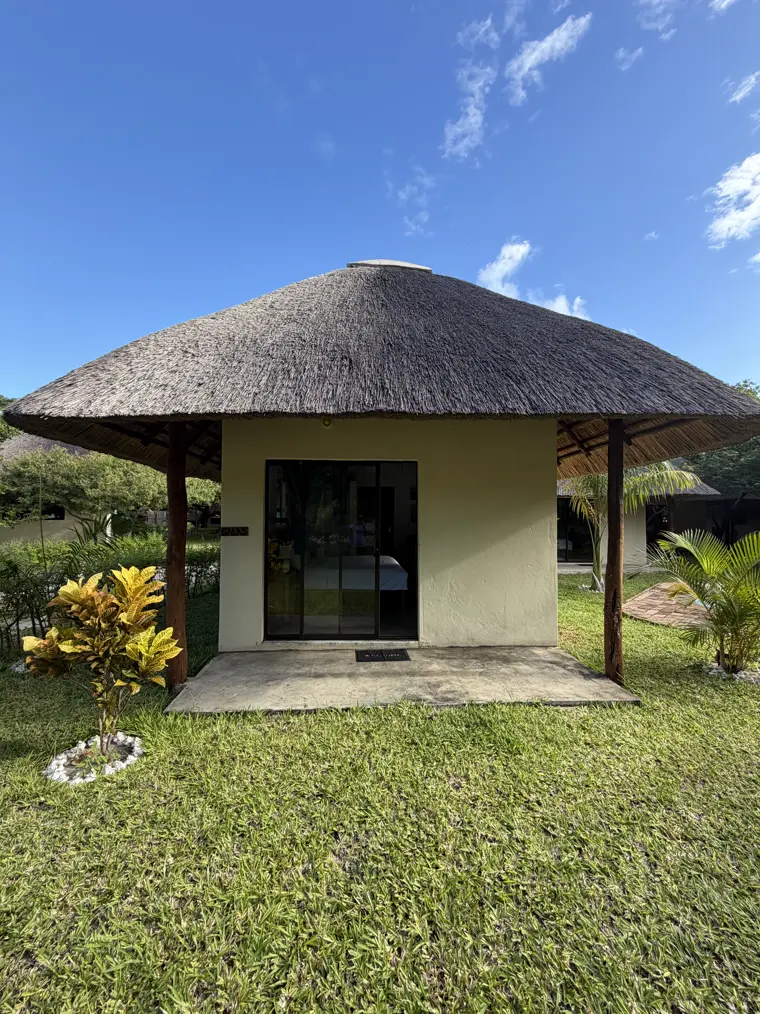 Sala Five's rondavel in the garden