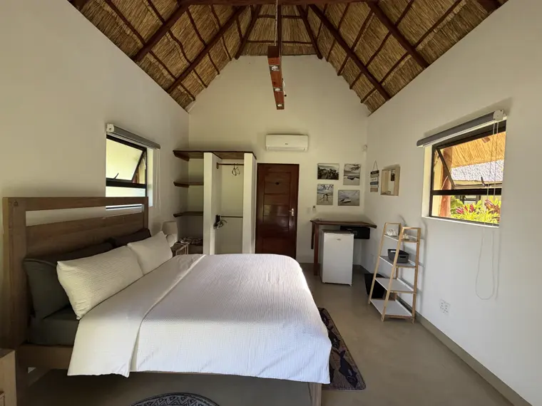 The bed in Sala Five
